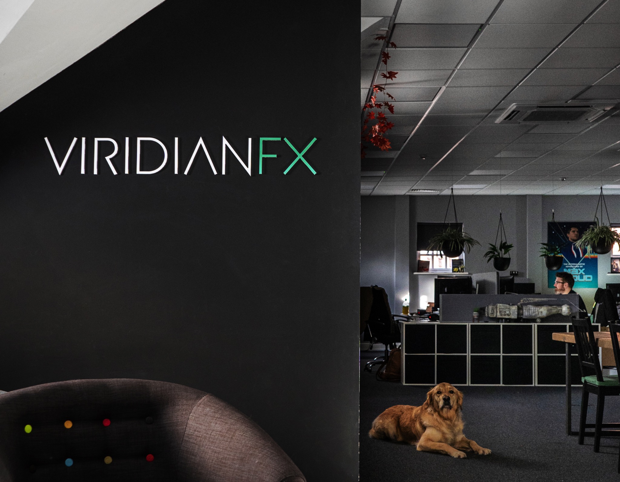 Inside the Viridian FX studio in York